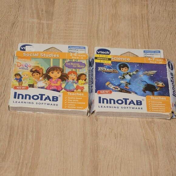 VTech Innotab Dora & Friends The Search for Mono & Miles From Tomorrowland - Picture 1 of 4